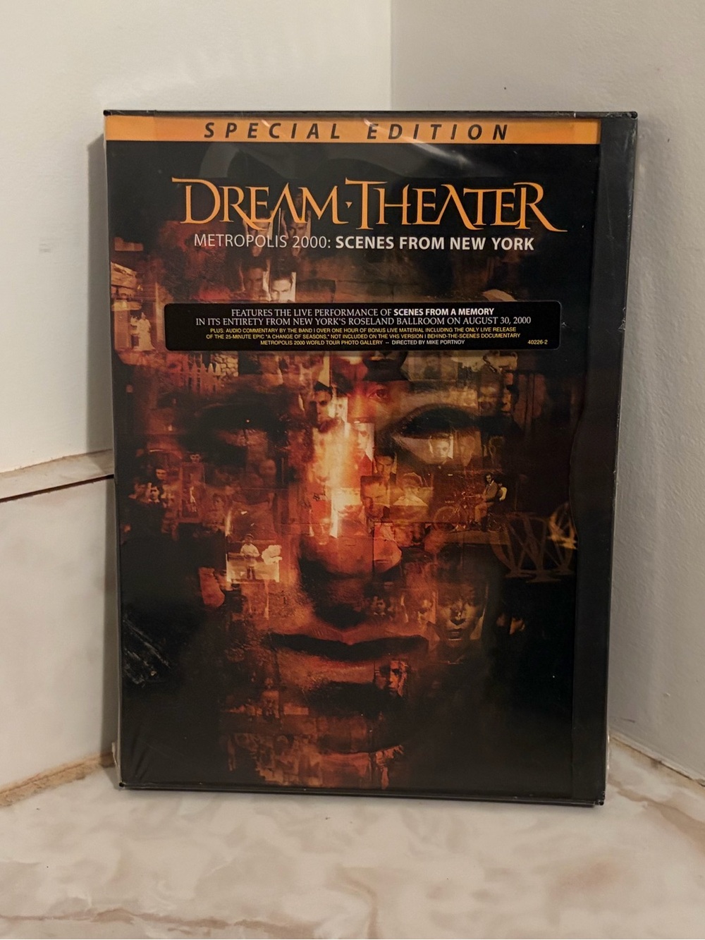 Dream Theater Metropolis 2000 - Scenes From A Memory (DVD, 2000) New SEALED